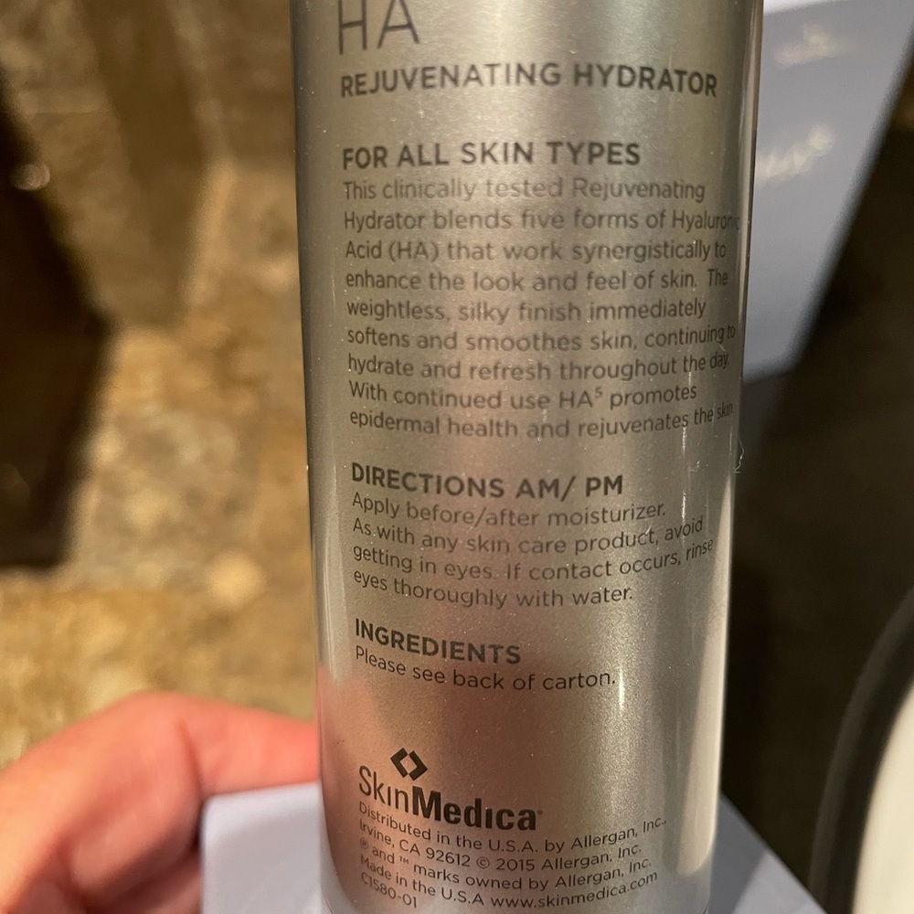 Skinmedica HA5 rejuvenating hydrator 2oz